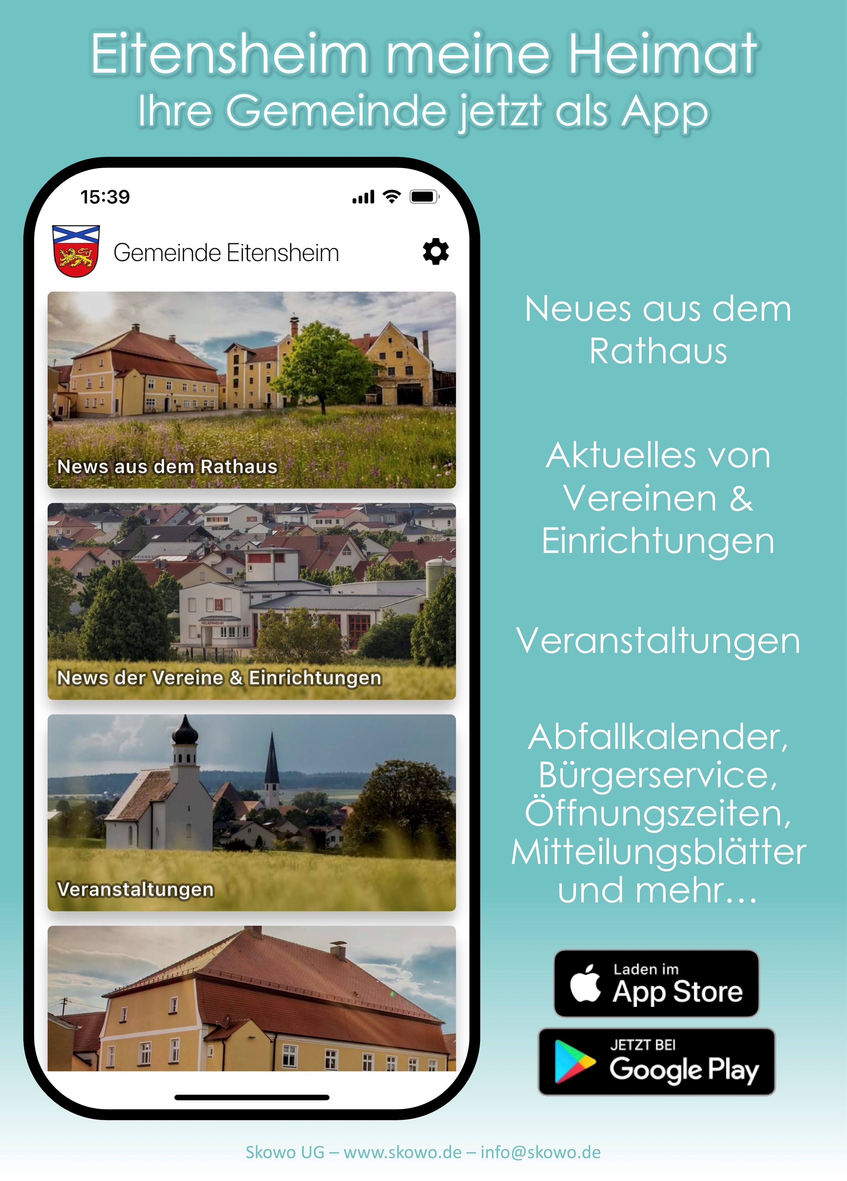 Die Gemeinde Eitensheim - Jetzt als App